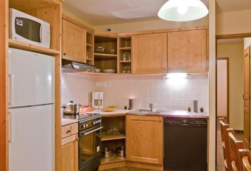 침실 1개 아파트, Résidence Les Balcons De La Rosière