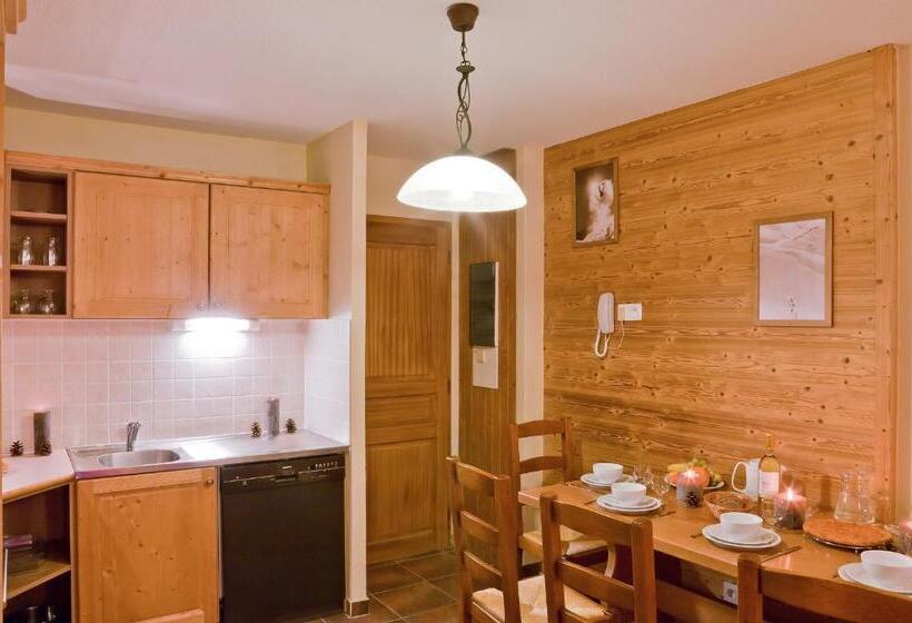 Апартаменты 3 Спальни, Résidence Les Balcons De La Rosière