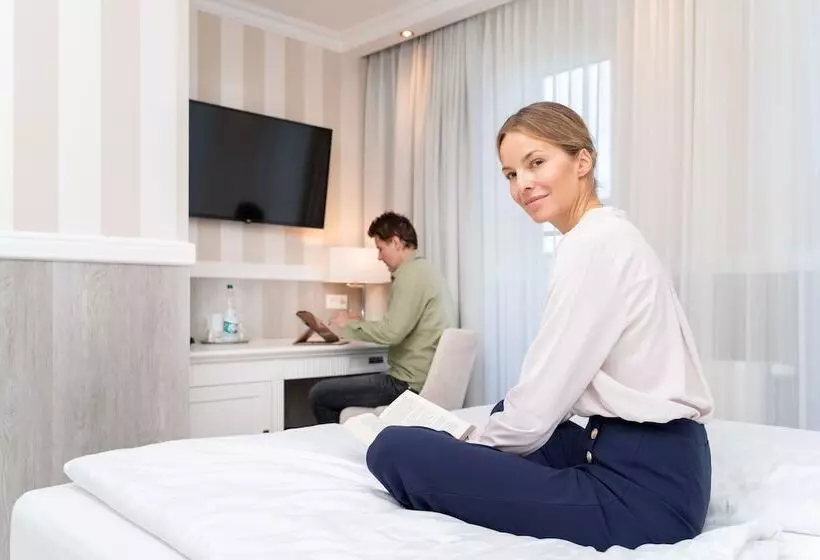 اتاق لوکس با چشمانداز باغ, Resort Hotel Vier Jahreszeiten Zingst