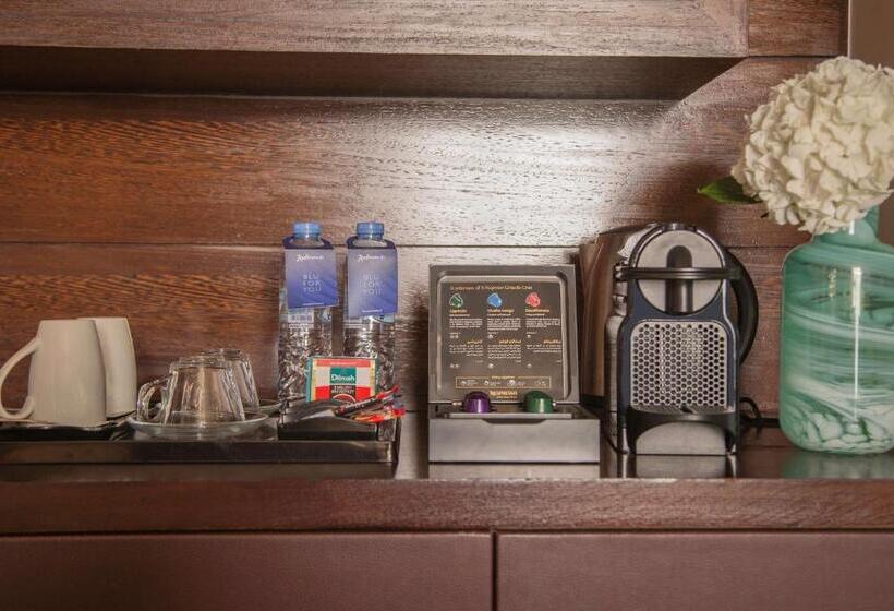 سوییت با چشمانداز دریا, Radisson Blu Hotel, Abu Dhabi Yas Island