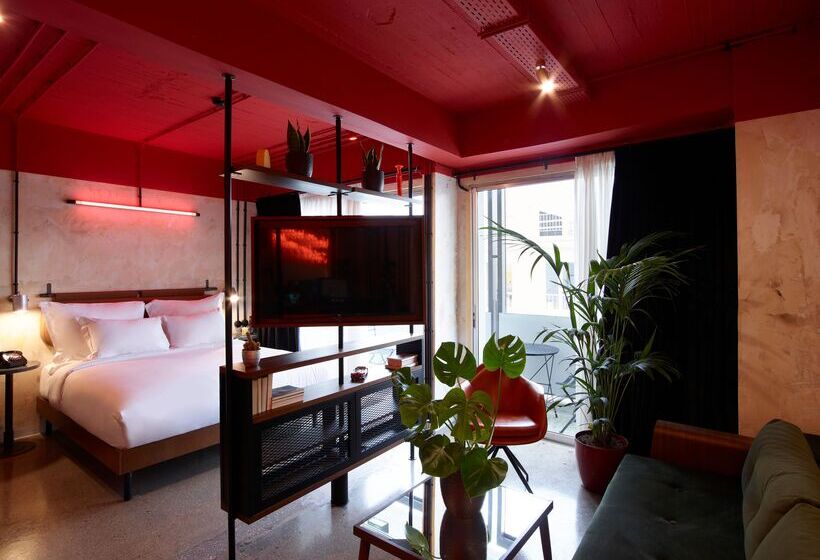 キングサイズベッドのスイートルーム, Dave Red Athens, A Member Of Brown Hotels