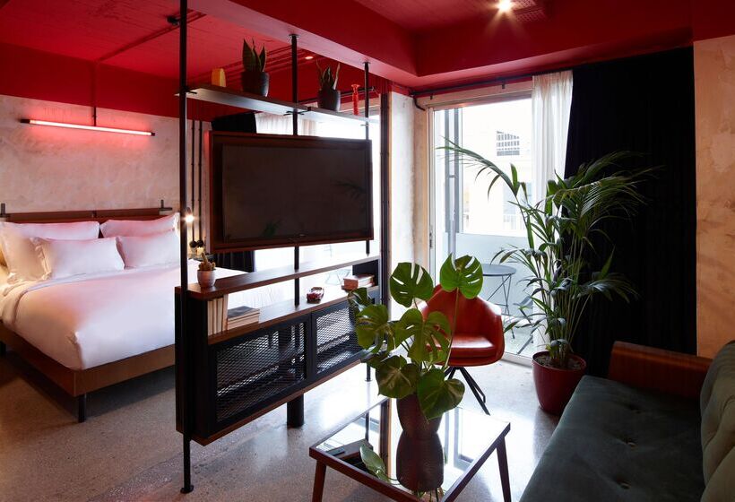 キングサイズベッドのスイートルーム, Dave Red Athens, A Member Of Brown Hotels