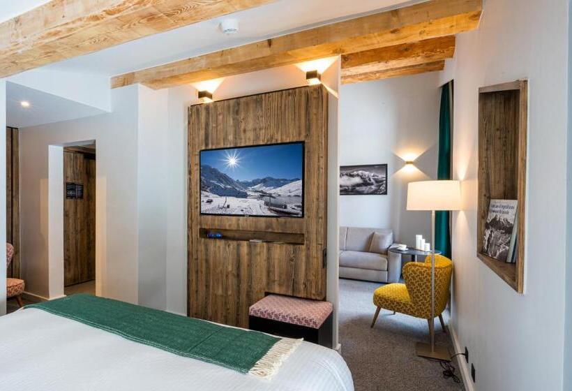 سوئیت جونیور با چشمانداز کوهستان, Tetras Lodge By Les Etincelles