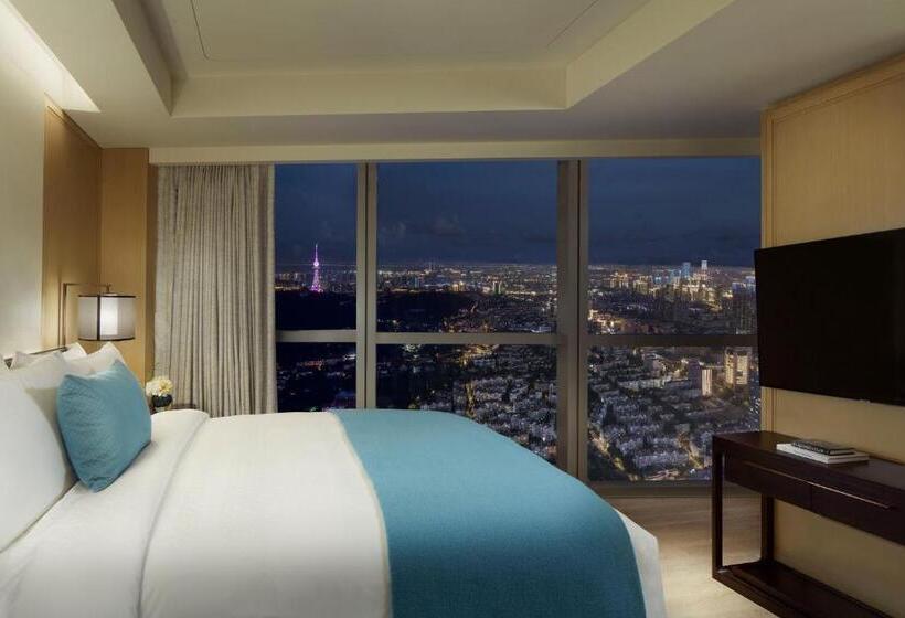 غرفة ديلوكس سرير كينج مطلة على المدينة, The St. Regis Qingdao