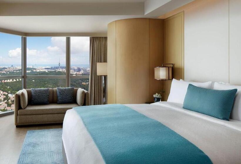 غرفة ديلوكس سرير كينج مطلة على المدينة, The St. Regis Qingdao