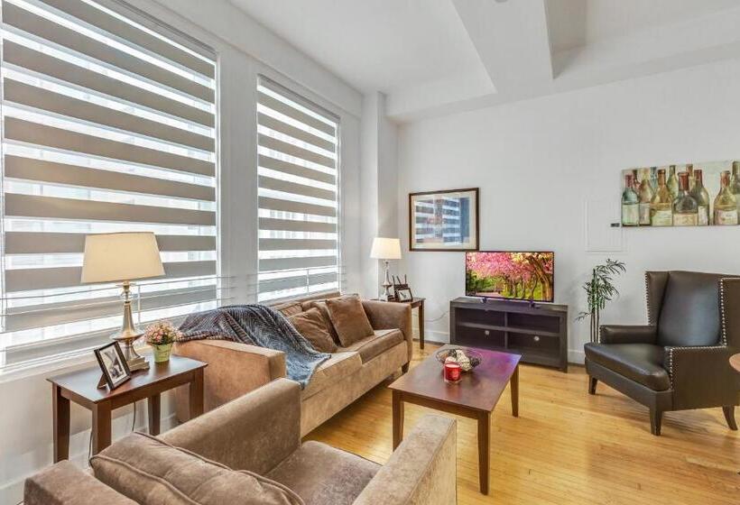דירת חדר דלוקס, One Lux Stay Hwh Downtown Los Angeles