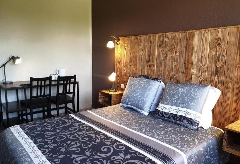 חדר סטנדרט נוף לגינה, Auberge Du Bois De L étang   Motel Les Tilleuls