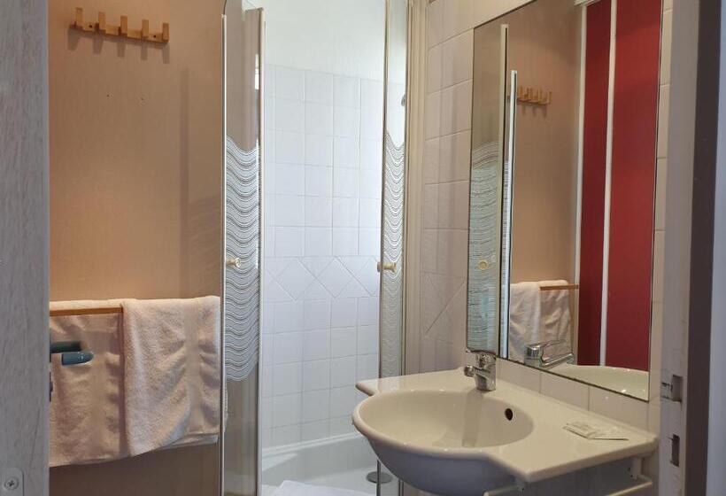 חדר סטנדרט נוף לגינה, Auberge Du Bois De L étang   Motel Les Tilleuls