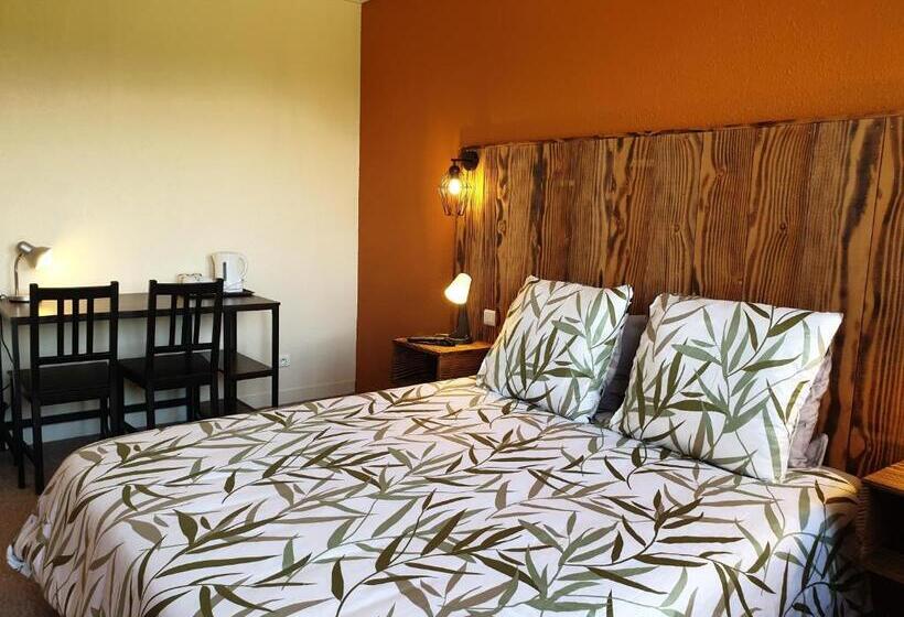 חדר סטנדרט נוף לגינה, Auberge Du Bois De L étang   Motel Les Tilleuls