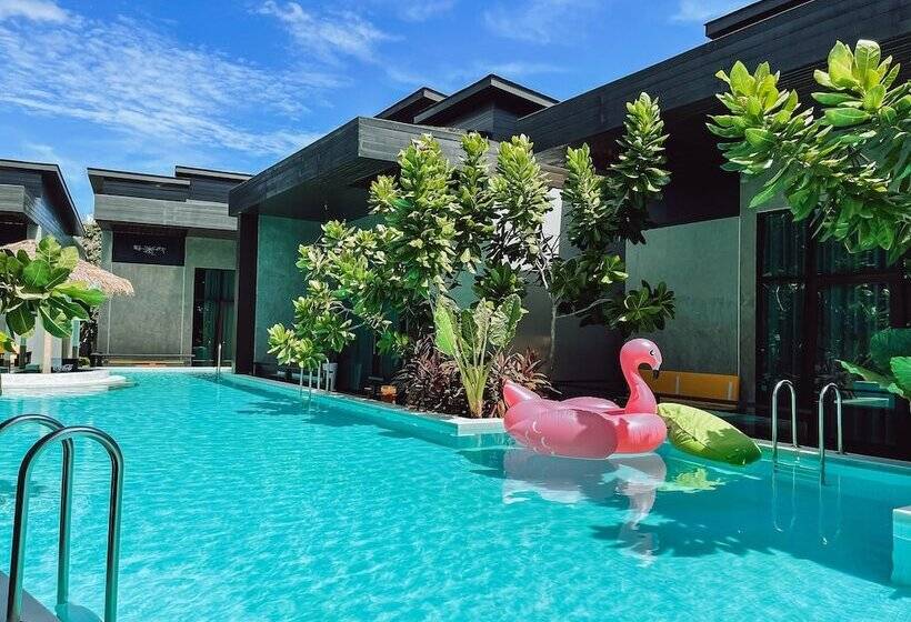 침실 1개 디럭스 빌라, La Miniera Pool Villas Pattaya   Small Luxury Hotels Of The World