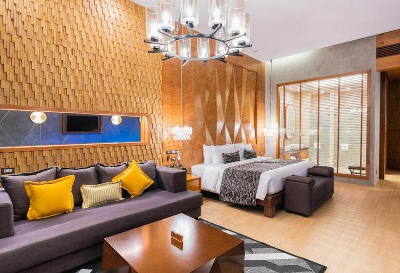 침실 1개 디럭스 빌라, La Miniera Pool Villas Pattaya   Small Luxury Hotels Of The World