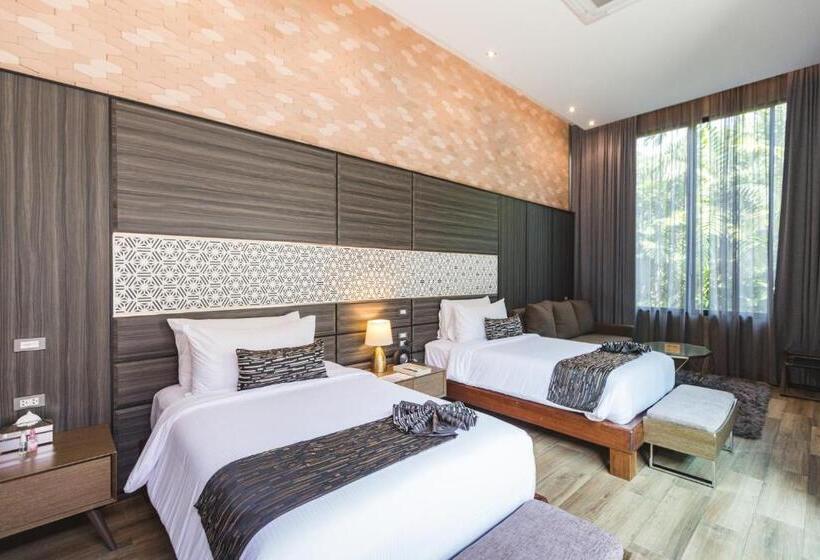 침실 2개 스위트, La Miniera Pool Villas Pattaya   Small Luxury Hotels Of The World