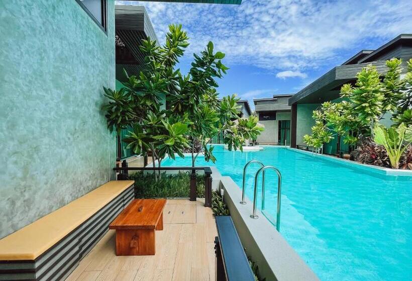 침실 1개 디럭스 빌라, La Miniera Pool Villas Pattaya   Small Luxury Hotels Of The World