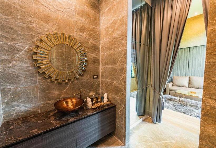 침실 2개 스위트, La Miniera Pool Villas Pattaya   Small Luxury Hotels Of The World