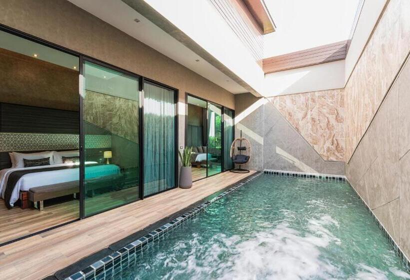 침실 2개 스위트, La Miniera Pool Villas Pattaya   Small Luxury Hotels Of The World