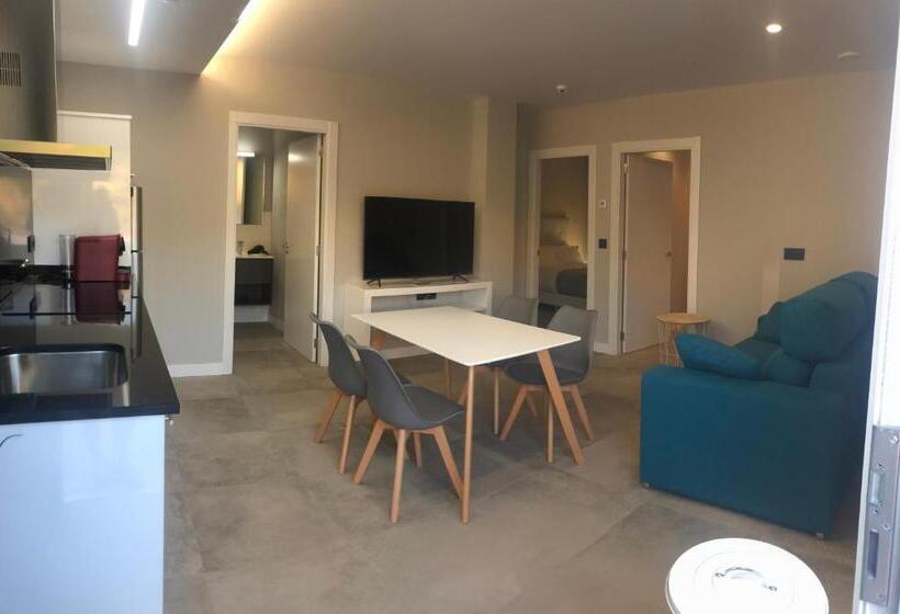Апартаменты 1 Спальня Нижний Этаж, Aparthotel Ría De Lires