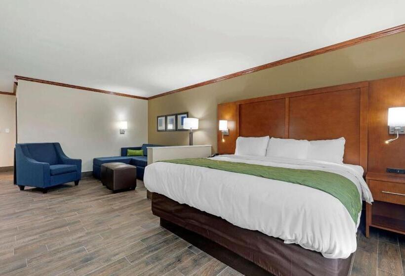 جناح سرير كينج, Comfort Suites West Monroe Near Ike Hamilton Expo Center