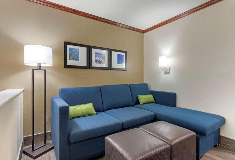 Люкс Кровать Кинг, Comfort Suites West Monroe Near Ike Hamilton Expo Center
