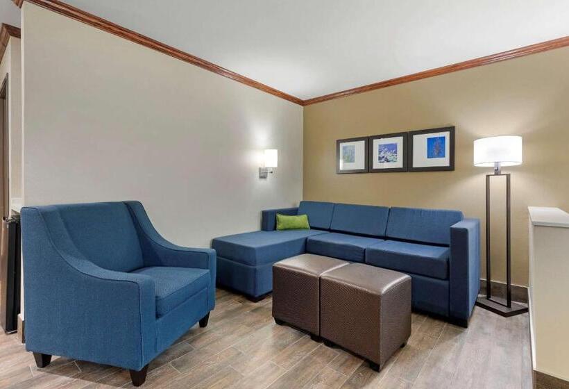 جناح إدارى سرير كينج, Comfort Suites West Monroe Near Ike Hamilton Expo Center