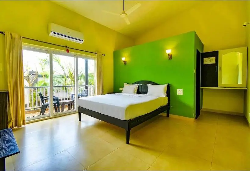 デラックスルーム, Fabescape Vagator Retreat Resort With Swimming Pool   Nr Vagator Beach