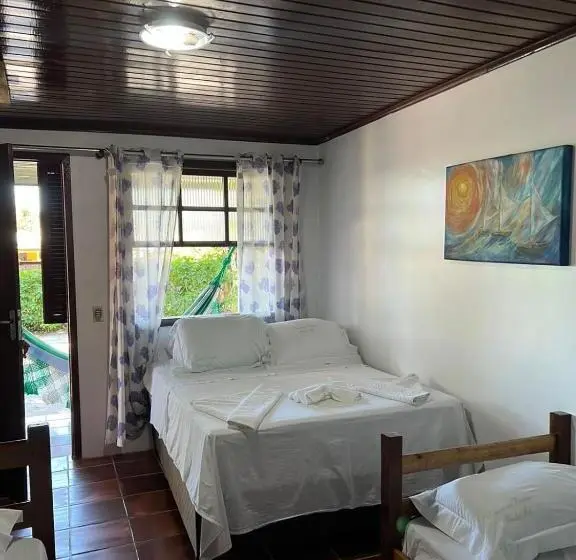 スタンダード４人部屋, Pousada Pé Na Areia   Ilha Do Mel