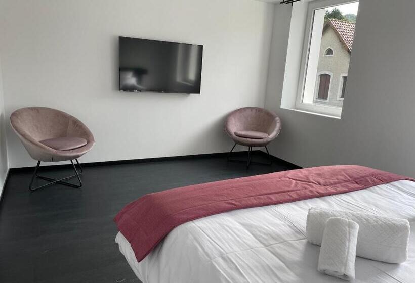 Люкс с гидромассажем, Hôtel & Spa Du Tremplin