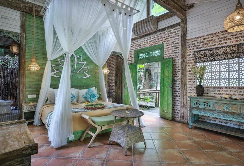 带河湖景观的套房, Pramana Giri Kusuma