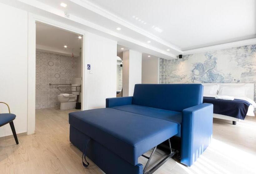 اتاق استاندارد با تخت بزرگ برای معلولان, The G Hotel By Jl