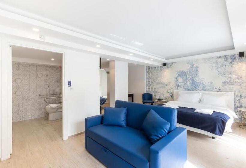 اتاق استاندارد با تخت بزرگ برای معلولان, The G Hotel By Jl