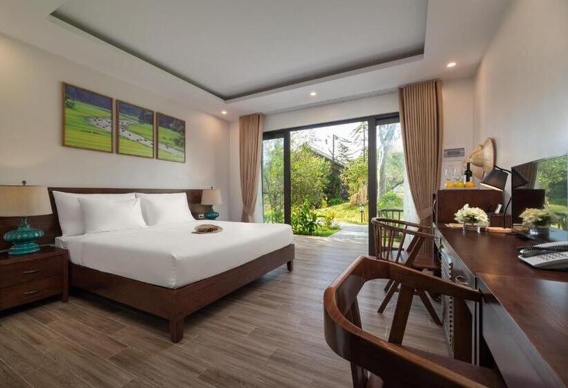 اتاق استاندارد با چشمانداز باغ, Bai Dinh Riverside Resort & Spa