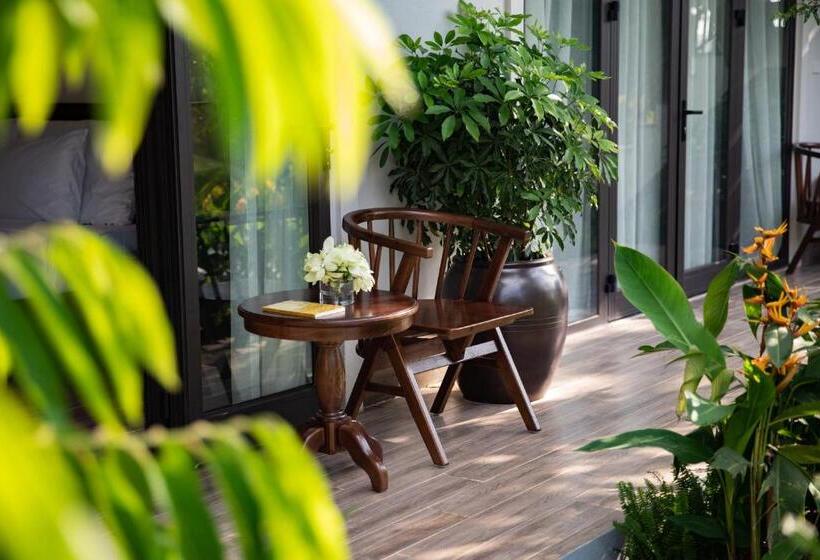 اتاق استاندارد با چشمانداز باغ, Bai Dinh Riverside Resort & Spa
