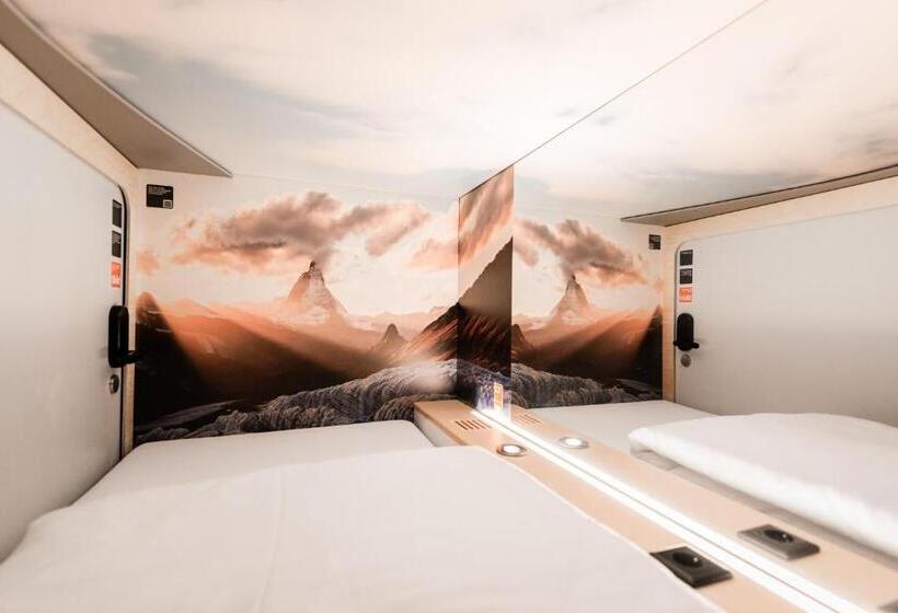 Capsule, Capsule Hotel   Alpine Garden Zurich Airport