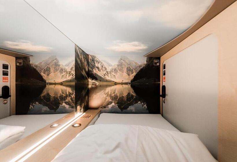 Capsule, Capsule Hotel   Alpine Garden Zurich Airport