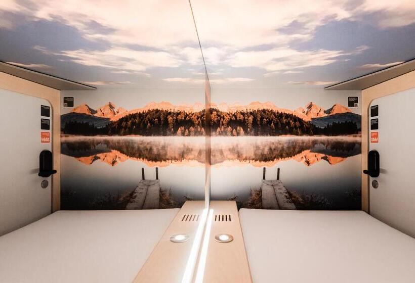Capsule, Capsule Hotel   Alpine Garden Zurich Airport