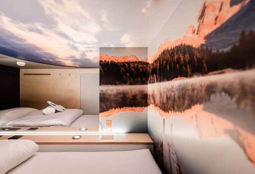 Capsule, Capsule Hotel   Alpine Garden Zurich Airport