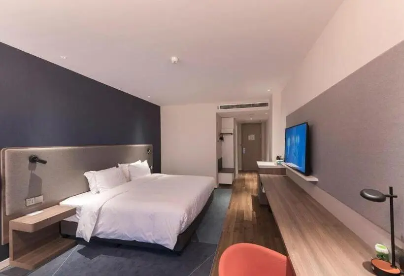 キングサイズベッドのスタンダードルーム, Holiday Inn Express Dengfeng Songshan By Ihg