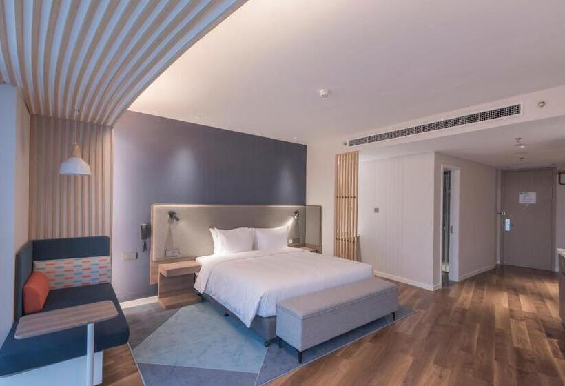 Dağ Manzaralı İki Yataklı Standart Oda, Holiday Inn Express Dengfeng Songshan By Ihg