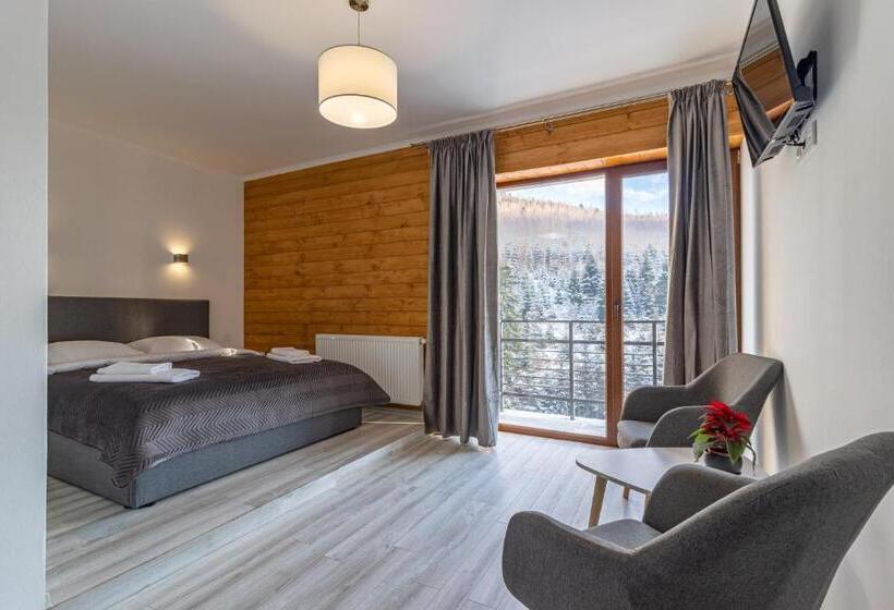 اتاق استاندارد با چشمانداز کوهستان, Konopka Forest Home & Spa