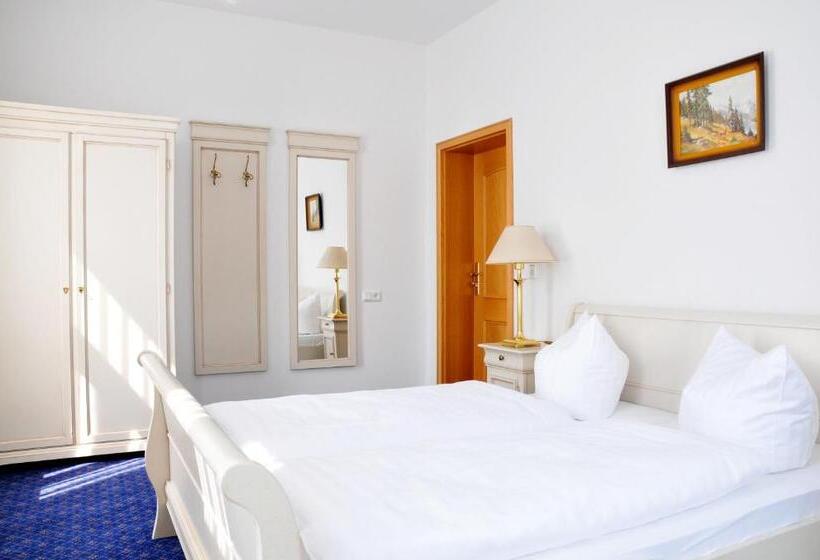 Quarto Superior com Balcão, Fürstenhof Wernigerode Garni