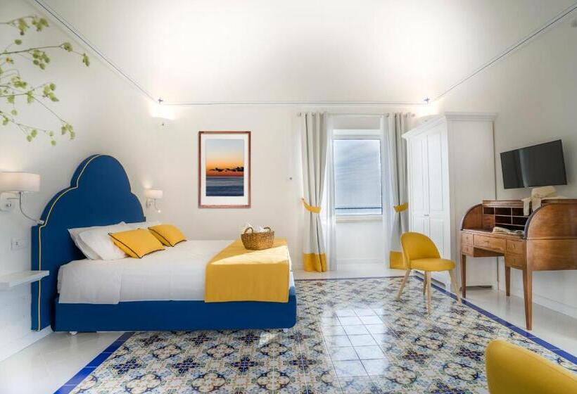 キングサイズベッドのデラックスルーム, Agriresort Villa Edera