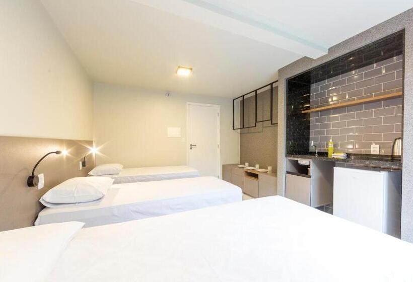 חדר סטנדרט לארבעה, Liiv Cobogo Natal Ponta Negra