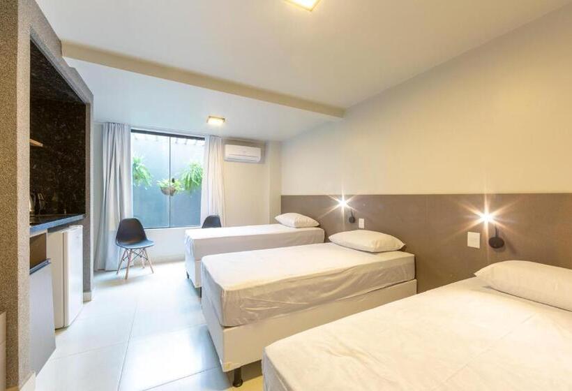 חדר סטנדרט לארבעה, Liiv Cobogo Natal Ponta Negra