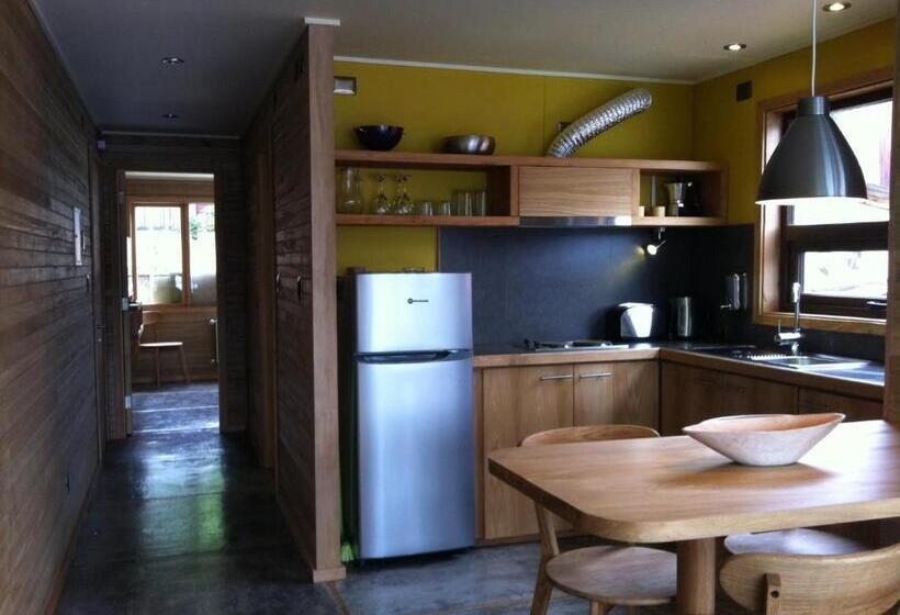 آپارتمان 1 خوابه با تراس, Palafito Verde Apart