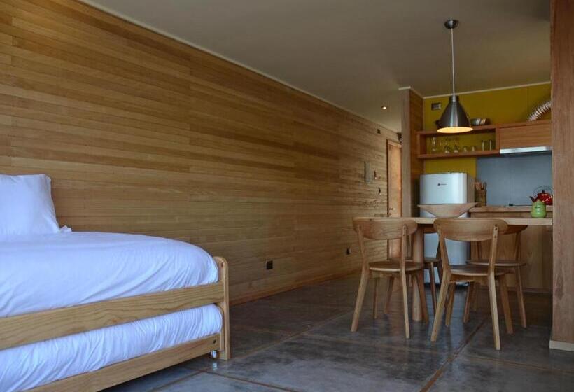 דירת חדר עם טרסה, Palafito Verde Apart