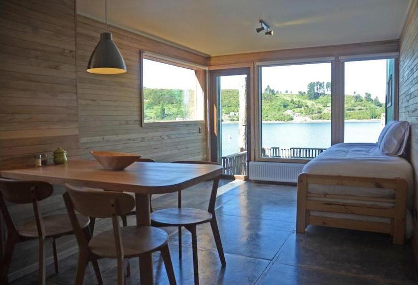 آپارتمان 1 خوابه با تراس, Palafito Verde Apart