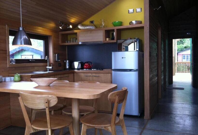 آپارتمان 1 خوابه با بالکن, Palafito Verde Apart