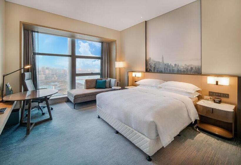 Deluxe Værelse King Size Seng, Four Points By Sheraton Wuhan, Jiangxia