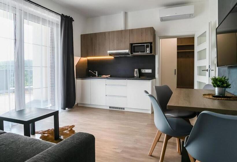 Апартаменты 1 Спальня, Wellness Apartmány Panorama