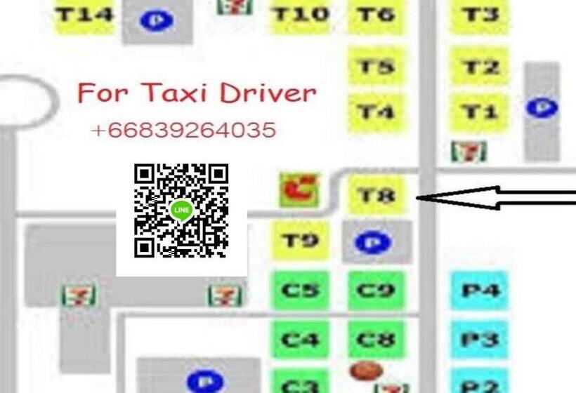 חדר סטנדרט לשלושה, Thailand Taxiapartment Hostel