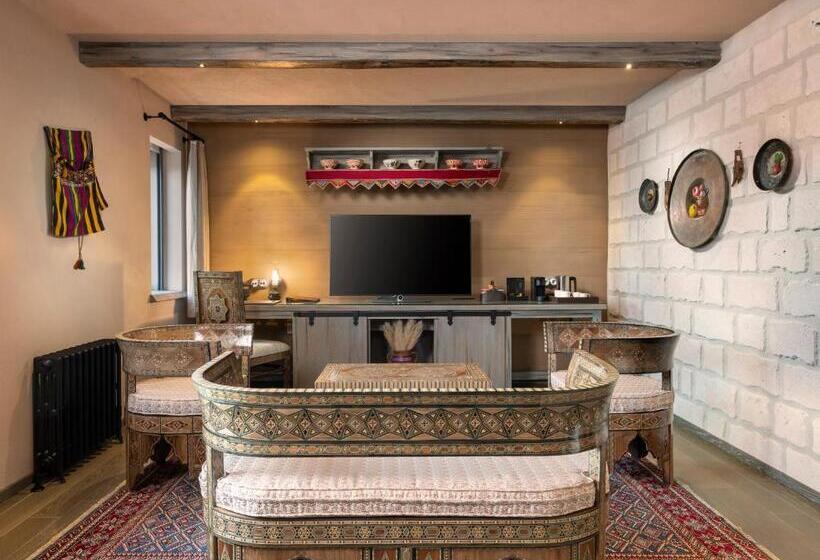 اتاق لوکس با تخت بزرگ, Ajwa Cappadocia   Preferred Hotels Legend Collection